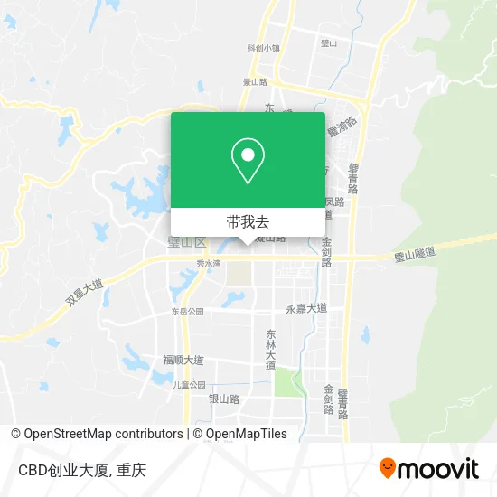 CBD创业大厦地图