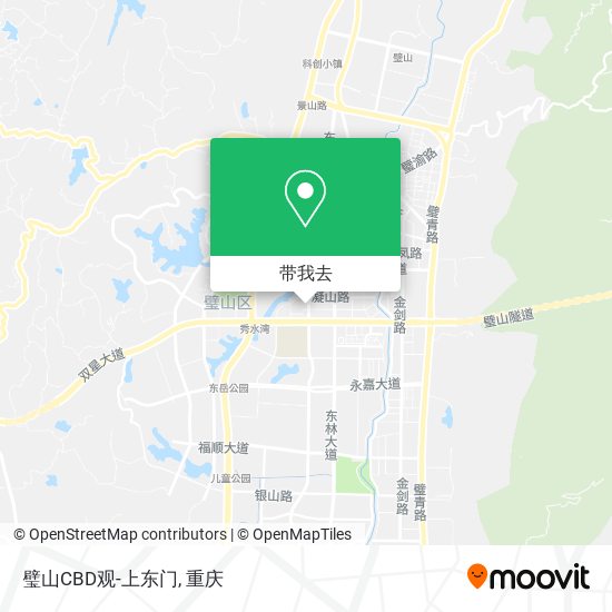 璧山CBD观-上东门地图