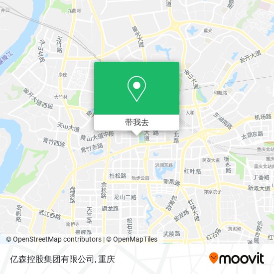 亿森控股集团有限公司地图