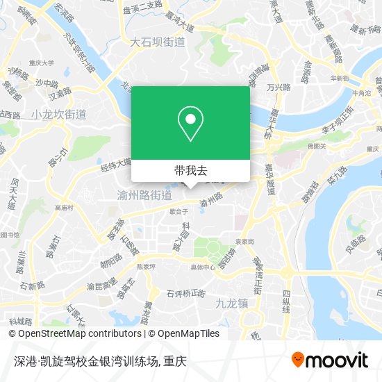 深港·凯旋驾校金银湾训练场地图