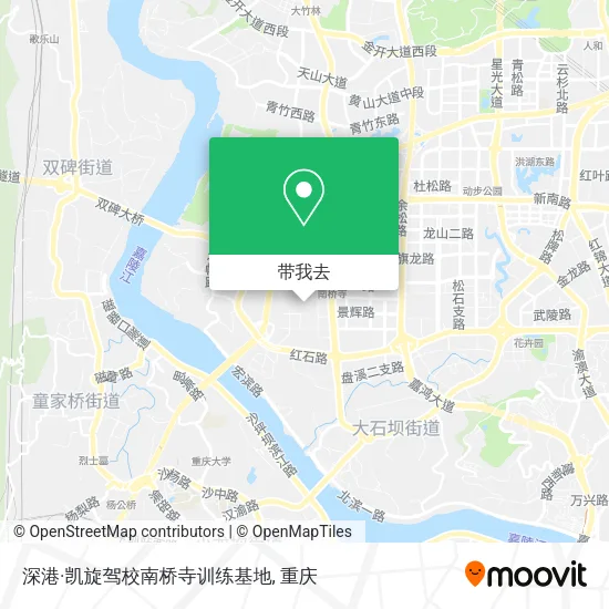 深港·凯旋驾校南桥寺训练基地地图