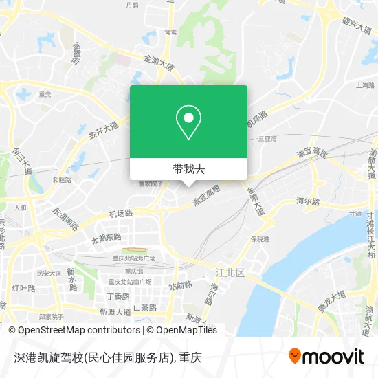 深港凯旋驾校(民心佳园服务店)地图