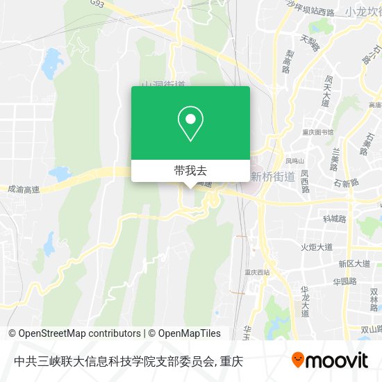 中共三峡联大信息科技学院支部委员会地图
