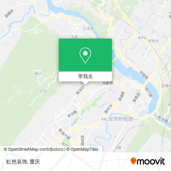 虹然装饰地图