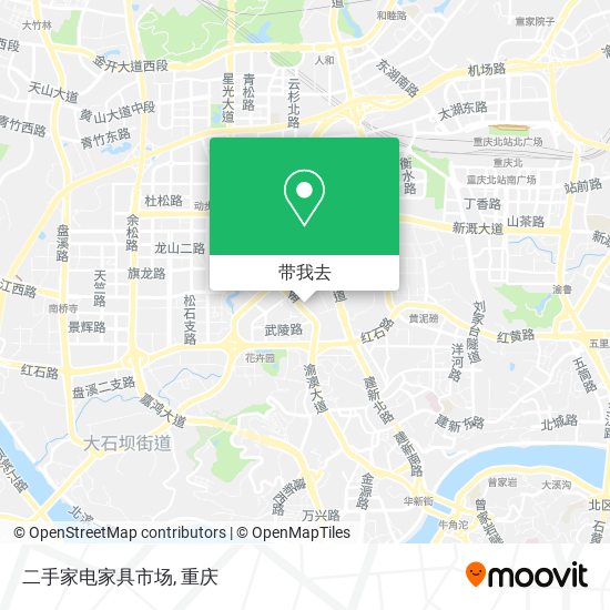 二手家电家具市场地图