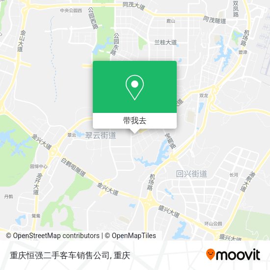 重庆恒强二手客车销售公司地图