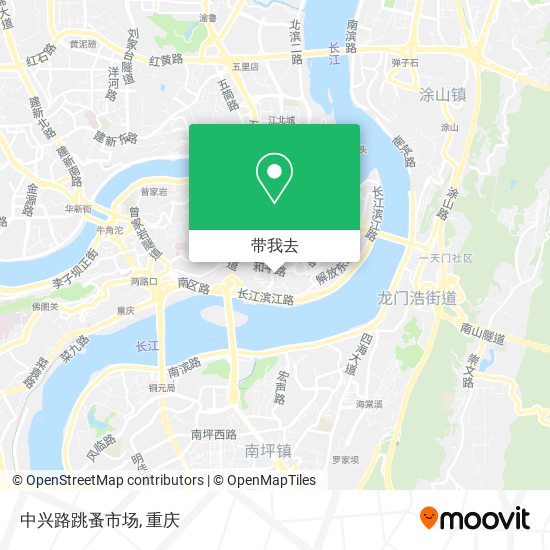 中兴路跳蚤市场地图