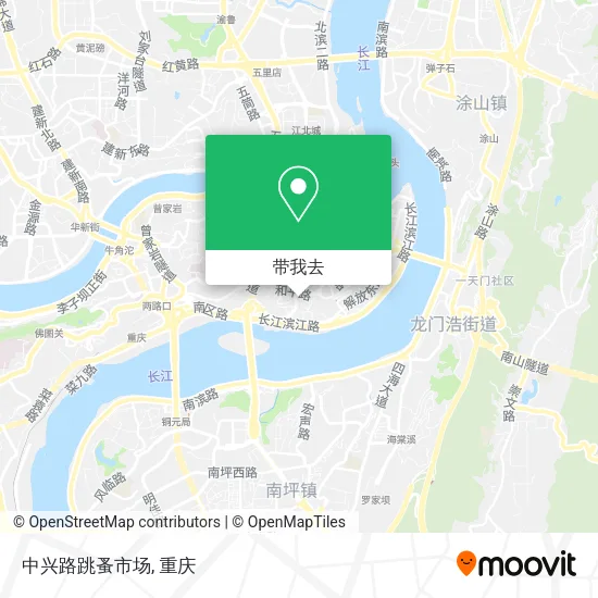 中兴路跳蚤市场地图