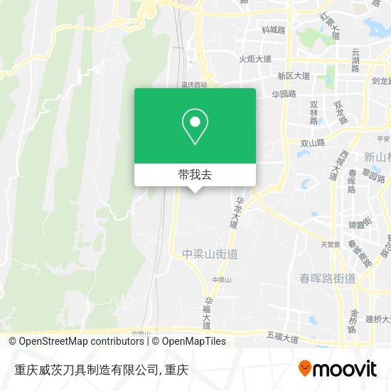 重庆威茨刀具制造有限公司地图