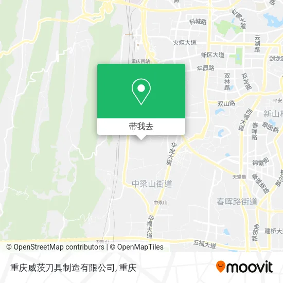 重庆威茨刀具制造有限公司地图