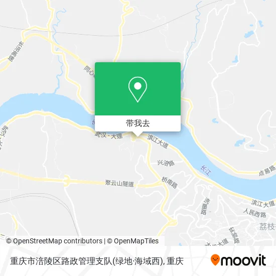 重庆市涪陵区路政管理支队(绿地·海域西)地图
