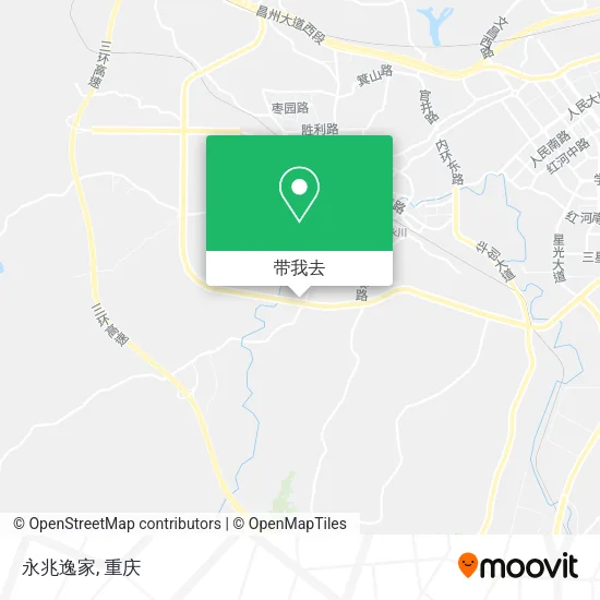 永兆逸家地图