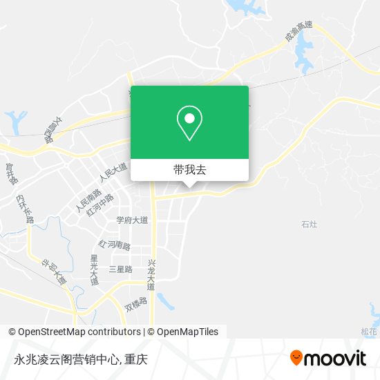 永兆凌云阁营销中心地图