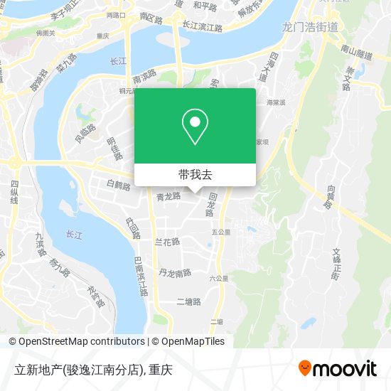 立新地产(骏逸江南分店)地图