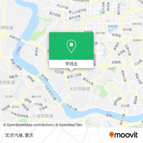 宏济汽修地图