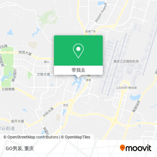 GO男装地图