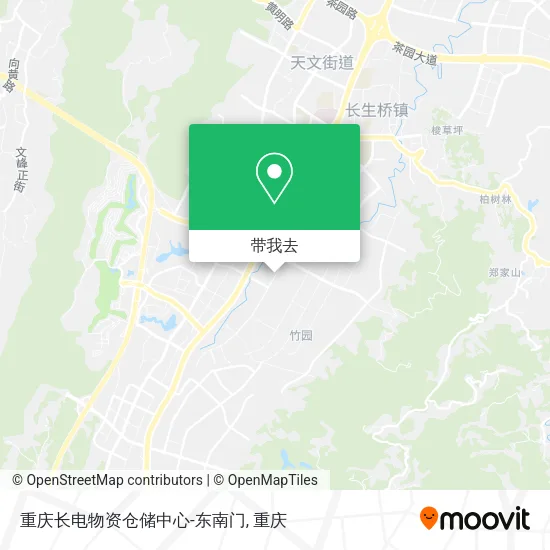 重庆长电物资仓储中心-东南门地图