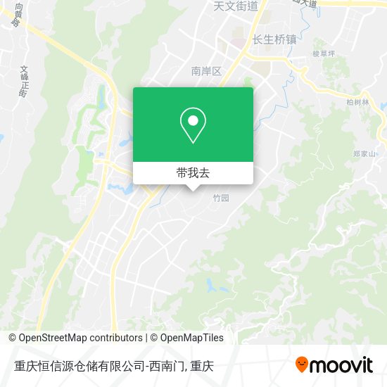 重庆恒信源仓储有限公司-西南门地图