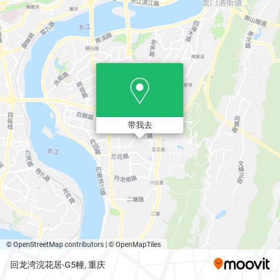 回龙湾浣花居-G5幢地图