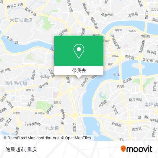 逸民超市地图