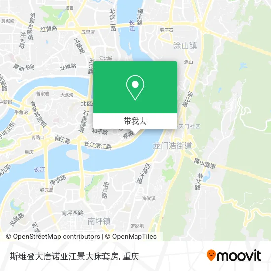 斯维登大唐诺亚江景大床套房地图
