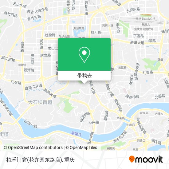 柏禾门窗(花卉园东路店)地图