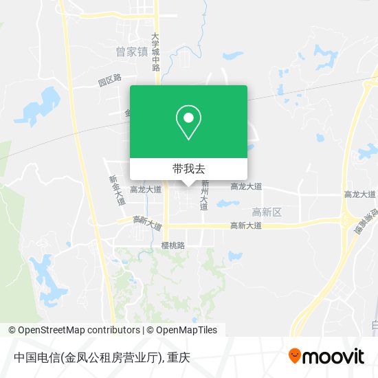 中国电信(金凤公租房营业厅)地图