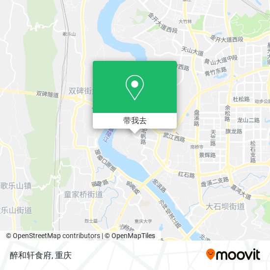 醉和轩食府地图