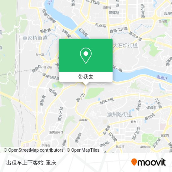 出租车上下客站地图