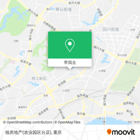 领房地产(农业园区分店)地图