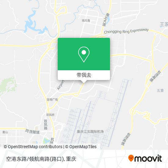 空港东路/领航南路(路口)地图