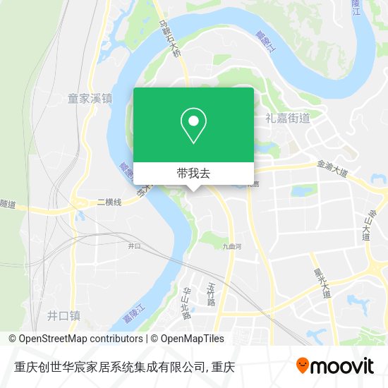 重庆创世华宸家居系统集成有限公司地图