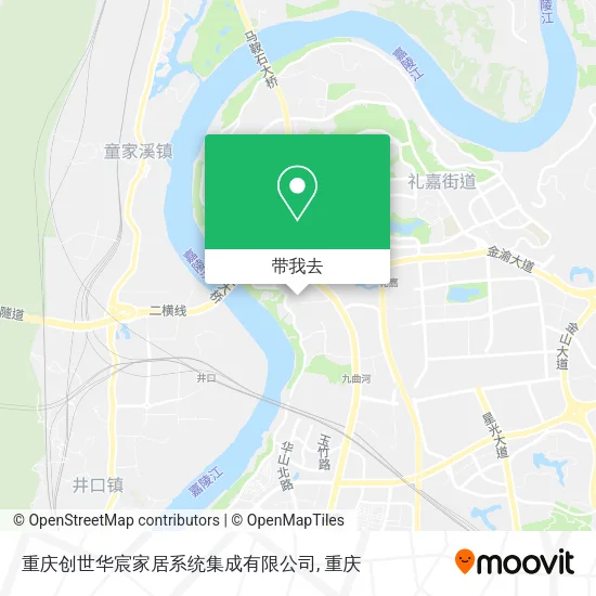 重庆创世华宸家居系统集成有限公司地图