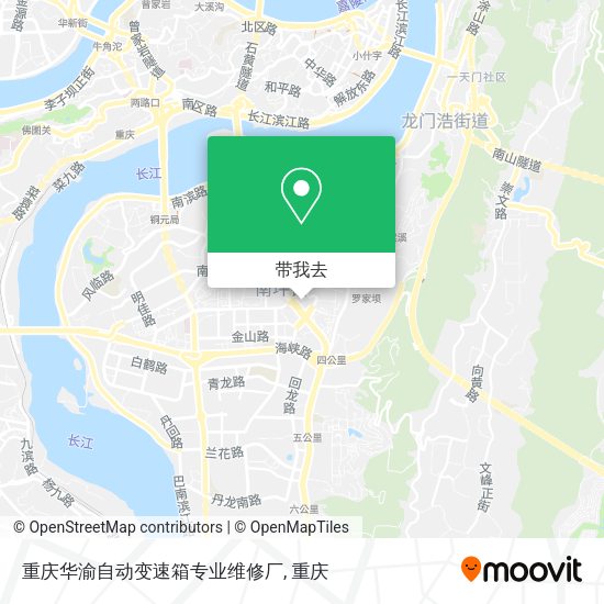 重庆华渝自动变速箱专业维修厂地图