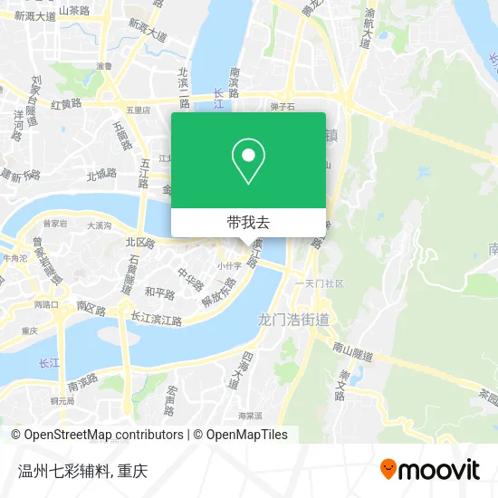 温州七彩辅料地图
