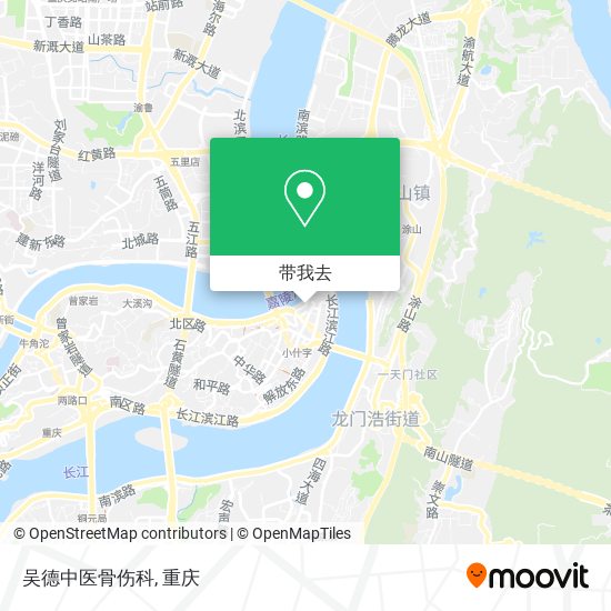吴德中医骨伤科地图