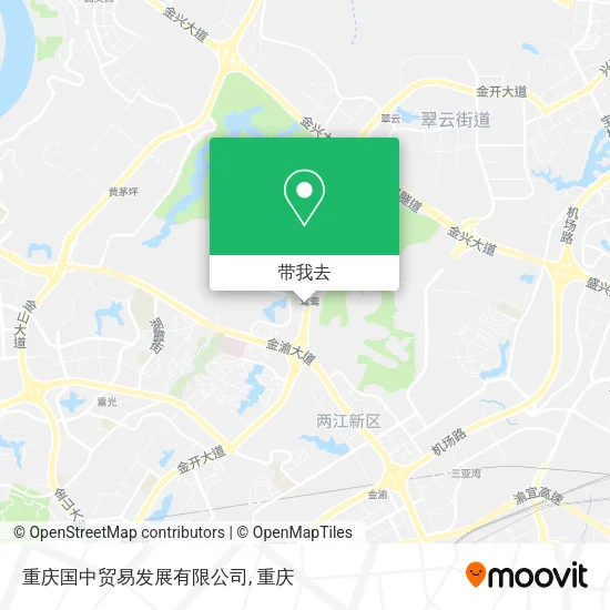 重庆国中贸易发展有限公司地图