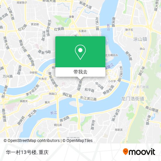 华一村13号楼地图