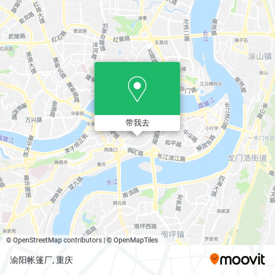 渝阳帐篷厂地图