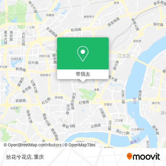 拾花兮花店地图