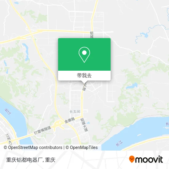 重庆铝都电器厂地图