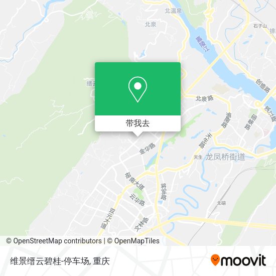 维景缙云碧桂-停车场地图