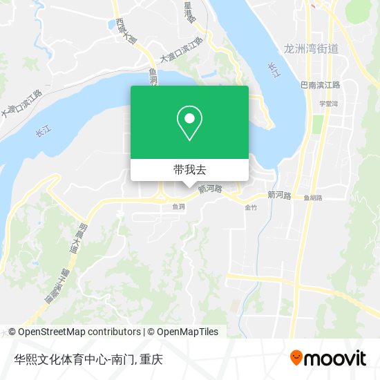 华熙文化体育中心-南门地图
