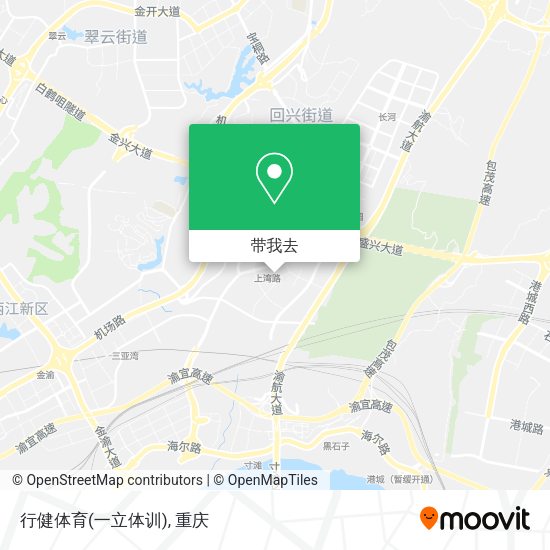 行健体育(一立体训)地图