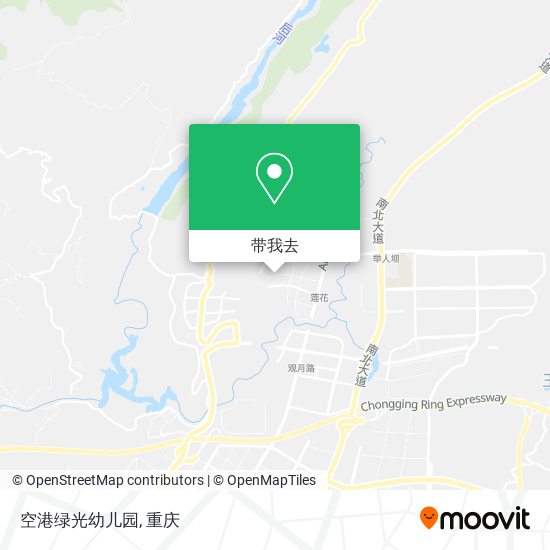 空港绿光幼儿园地图