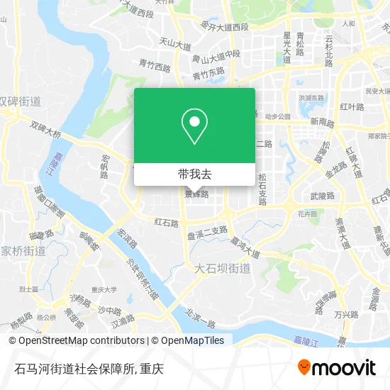 石马河街道社会保障所地图