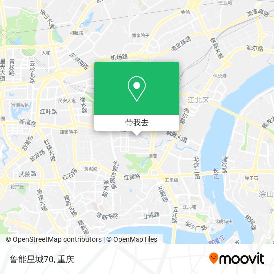 鲁能星城70地图