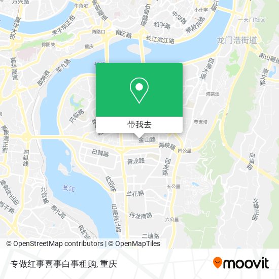 专做红事喜事白事租购地图