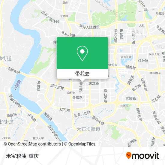 米宝粮油地图