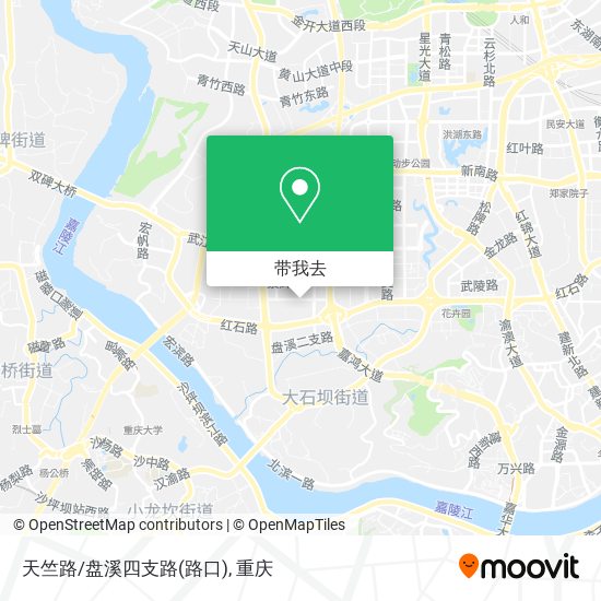 天竺路/盘溪四支路(路口)地图
